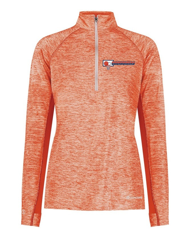 Womens Electrify Cool Core Quarter Zip Pullover 222774