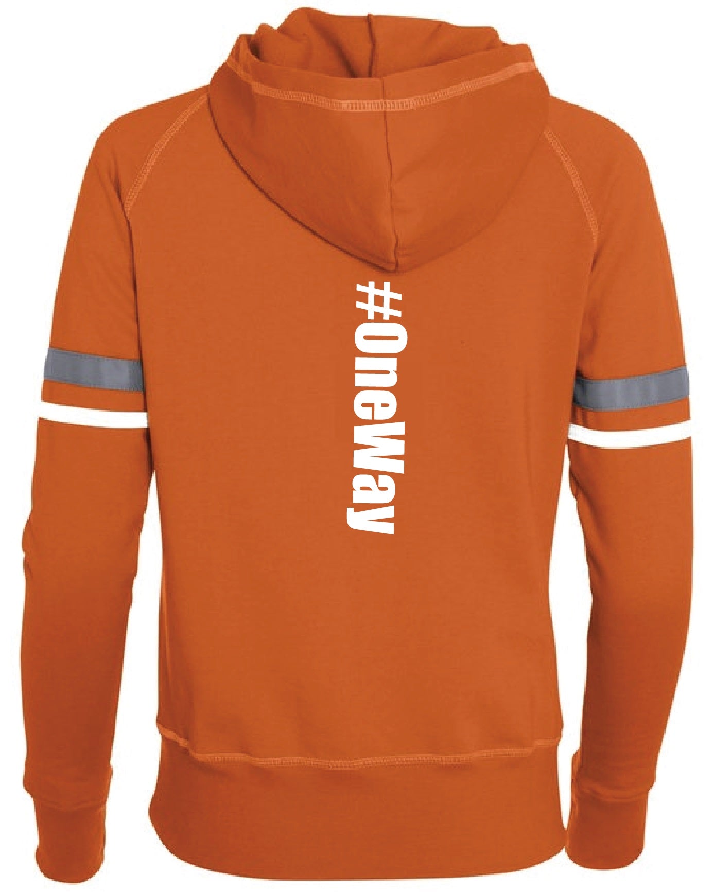 CS Ladies Blend Striped Hoodie CS5440