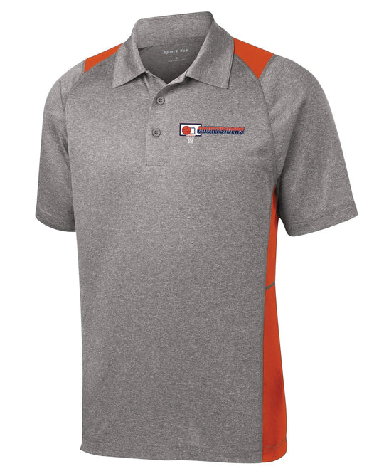 CS Heather Colorblock Polo CSST665