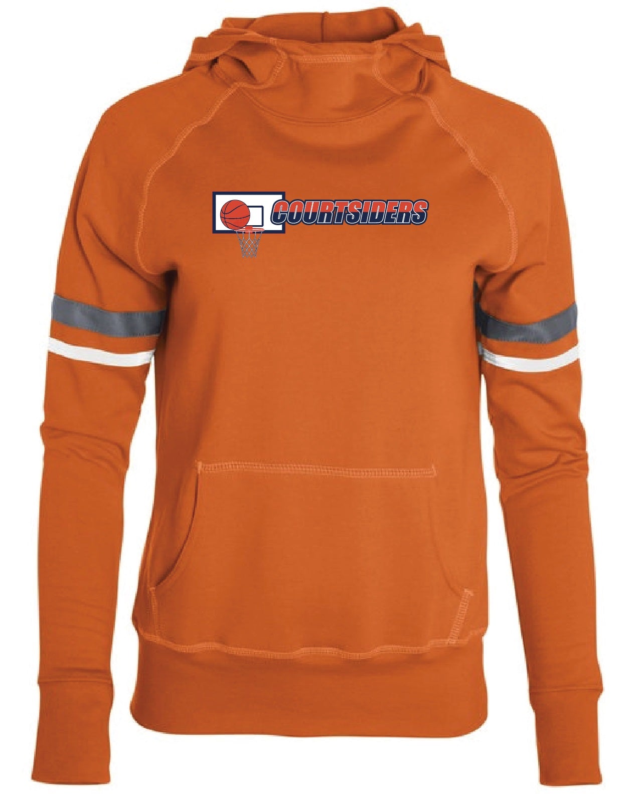 CS Ladies Blend Striped Hoodie CS5440