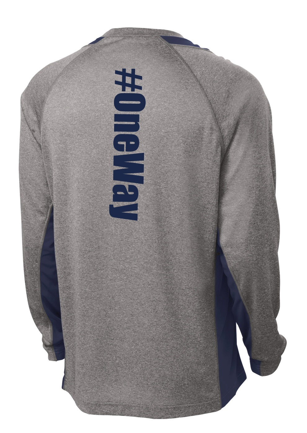 CS Long Sleeve Heather Colorblock T CSST361LS