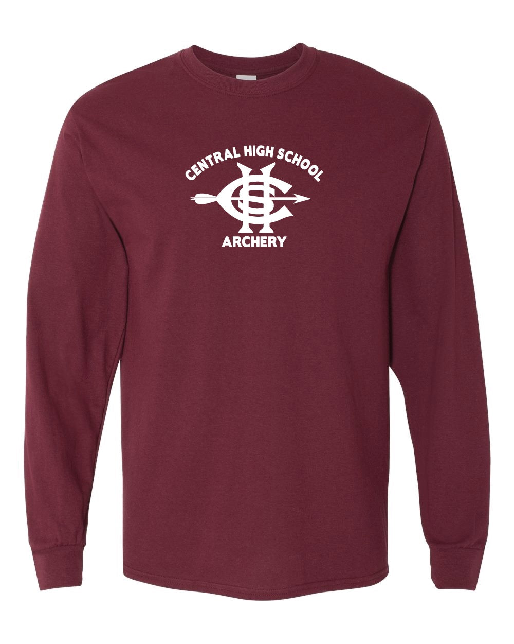 CHS Archery Heavy Cotton Long Sleeve T-Shirt CHS5400