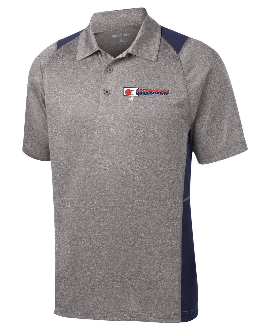 CS Heather Colorblock Polo CSST665