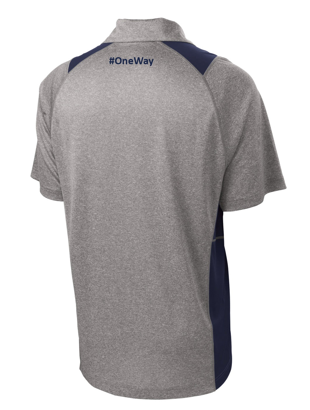 CS Heather Colorblock Polo CSST665