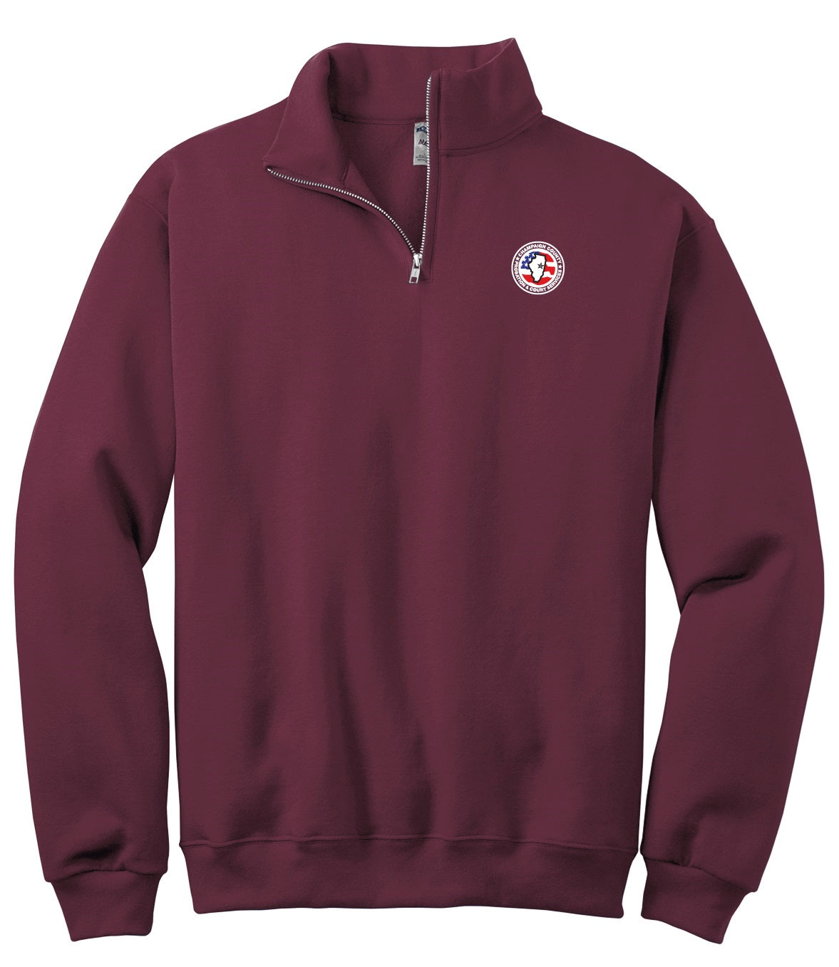 CCPD 1/4 Zip Cadet Collar Sweatshirt 995M