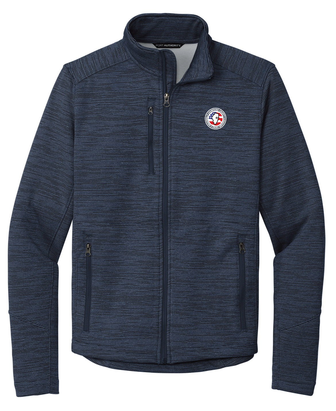 CCPD Digi Stripe Fleece Full Zip F231