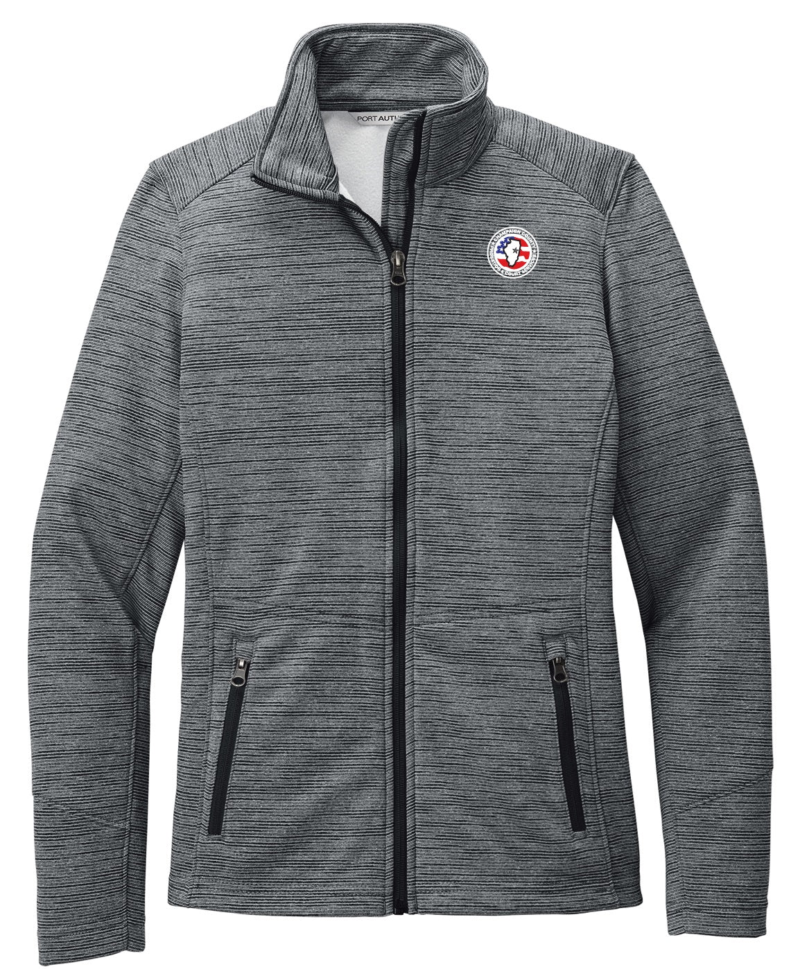 CCPD Womens Digi Stripe Full Zip L231