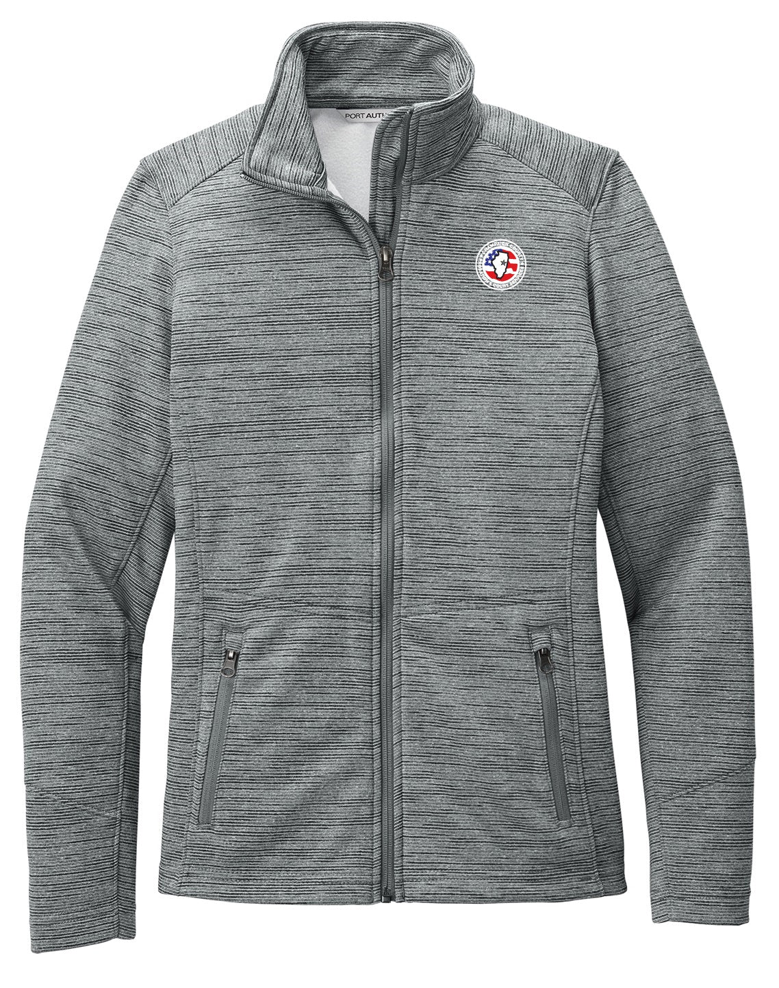 CCPD Womens Digi Stripe Full Zip L231