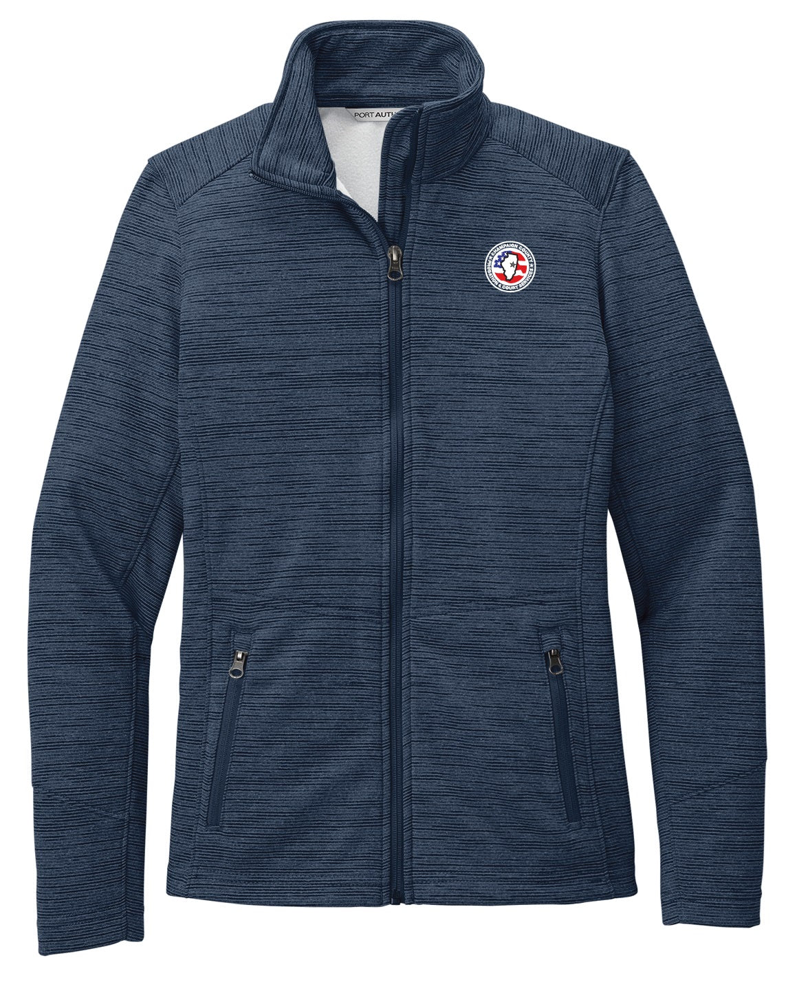 CCPD Womens Digi Stripe Full Zip L231