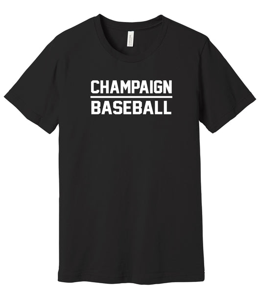 CHS Baseball 100% Cotton SoftStyle T-shirt 3001 1
