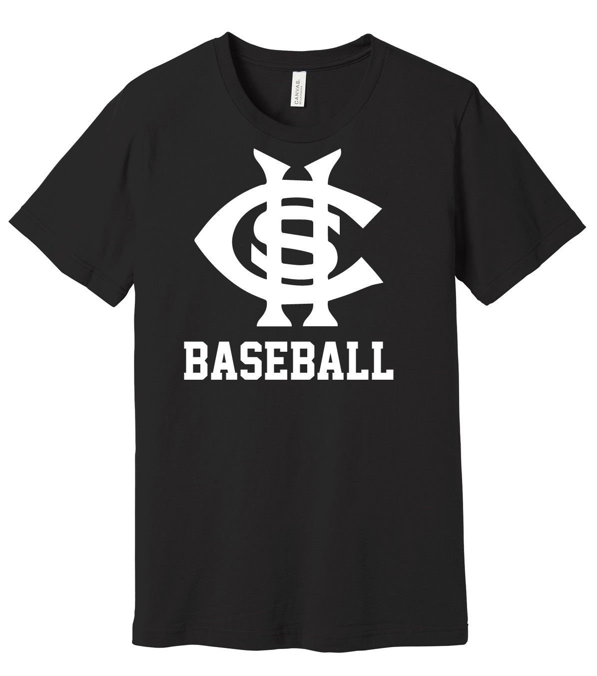 CHS Baseball 100% Cotton Softstyle T-Shirt 3001 2