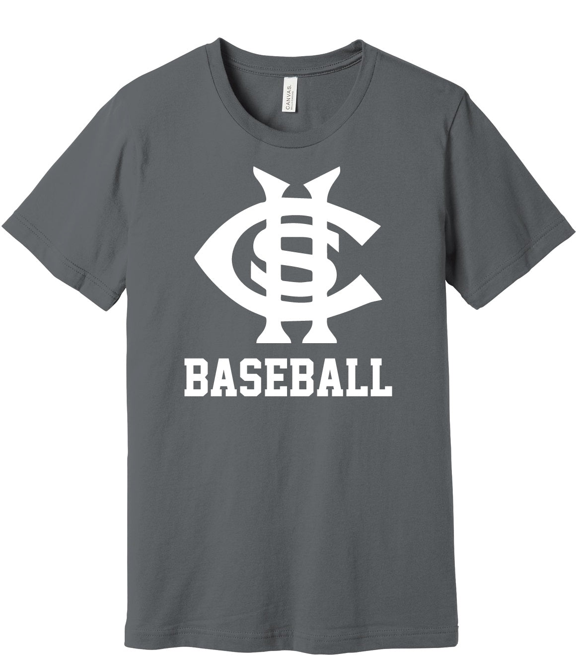 CHS Baseball 100% Cotton Softstyle T-Shirt 3001 2