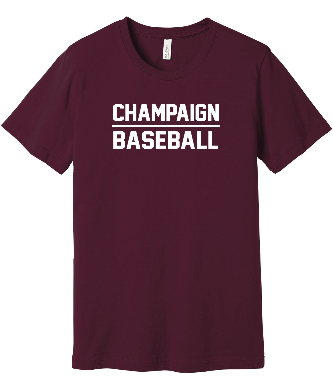 CHS Baseball 100% Cotton SoftStyle T-shirt 3001 1