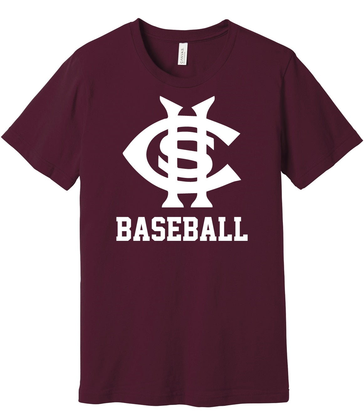 CHS Baseball 100% Cotton Softstyle T-Shirt 3001 2