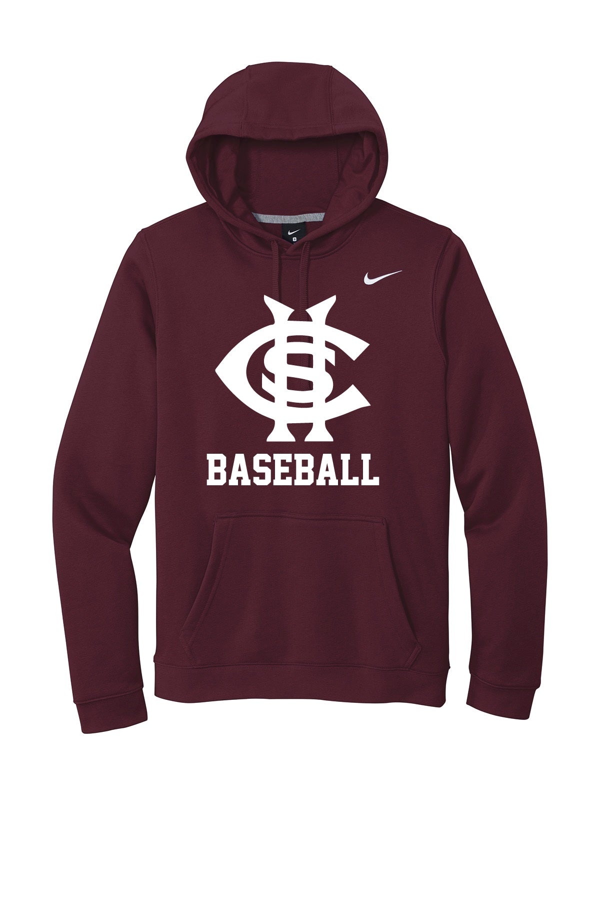 CHS Baseball NIKE Club Fleece Hoodie CJ1611 2