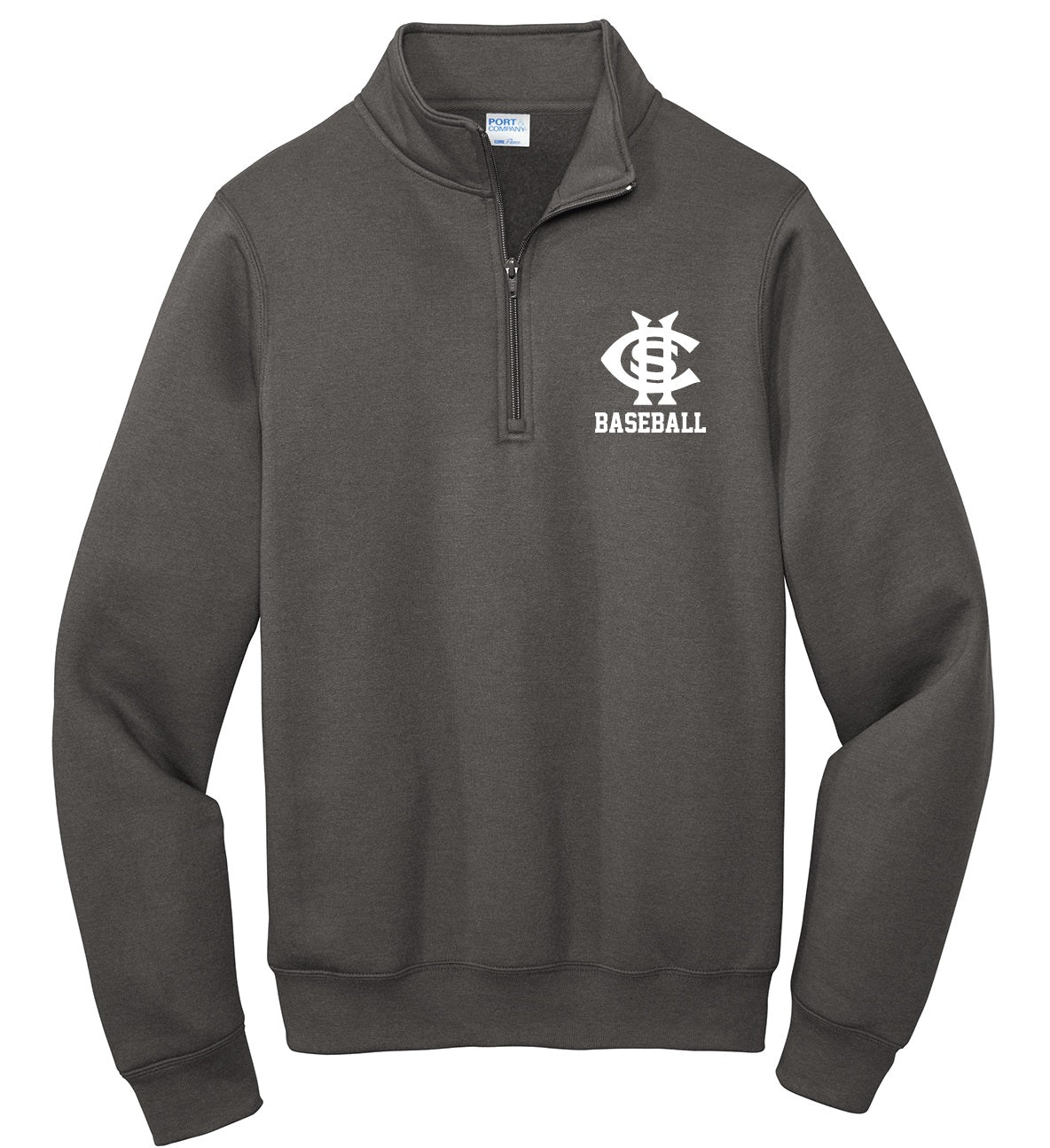 CHS Baseball Fleece Unisex 1/4 Zip PC78Q 2E
