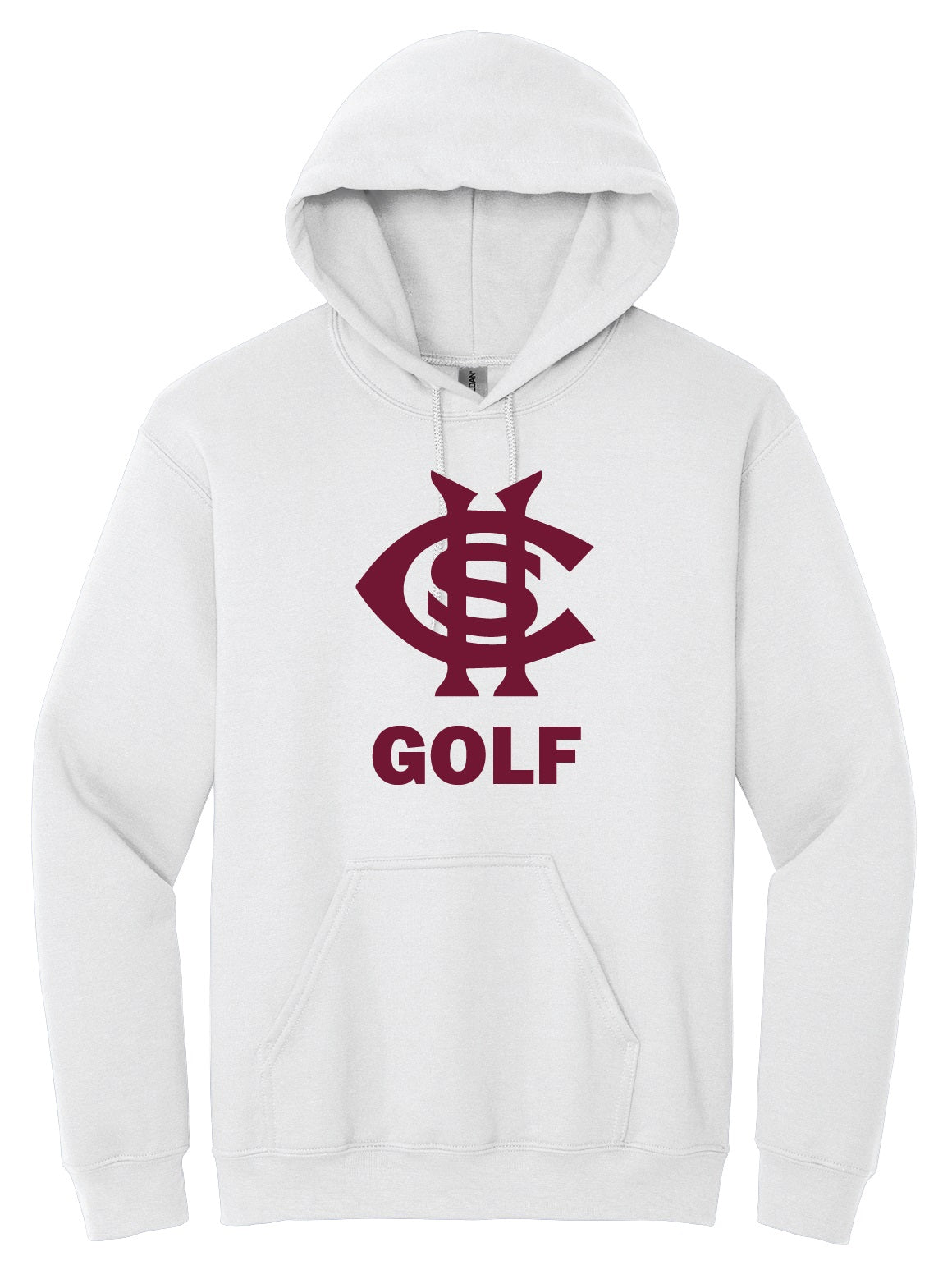CHS Golf Heavy Blended Fleece Hoodie 18500 2