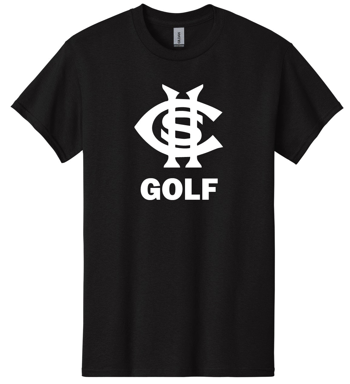 CHS Golf 100% Heavy Cotton Unisex T-shir4t 5000 2