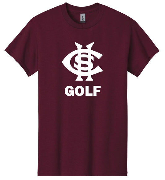 CHS Golf 100% Heavy Cotton Unisex T-shir4t 5000 2