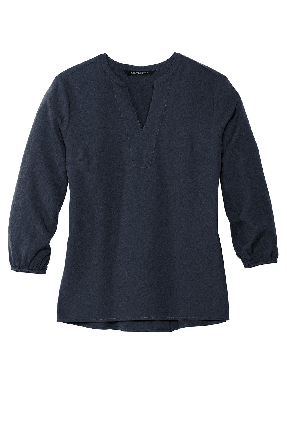 Women's Stretch Crepe 3/4 Sleeve Blouse MM2011