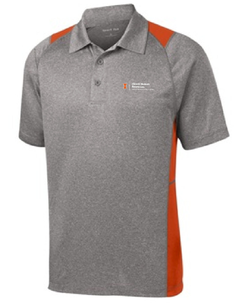 UIHR Heather Colorblock Polo ST665