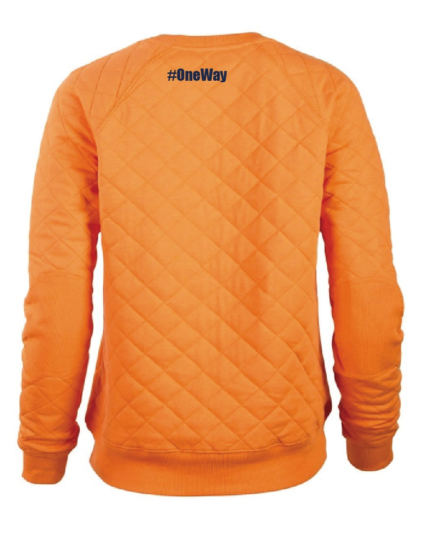 CS Ladies Quilted Jersey Sweatshirt CSR08