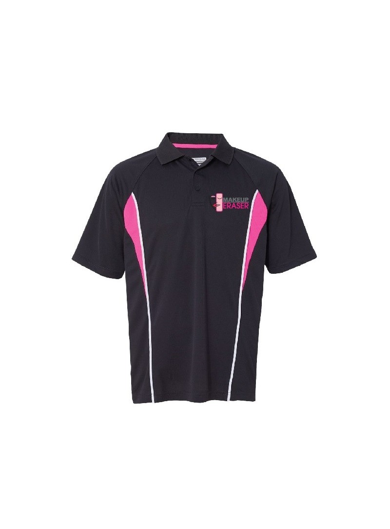 MUE Mens Embroidered August Golf Shirt