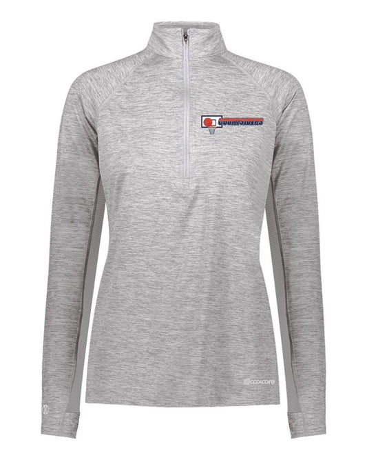 Womens Electrify Cool Core Quarter Zip Pullover 222774