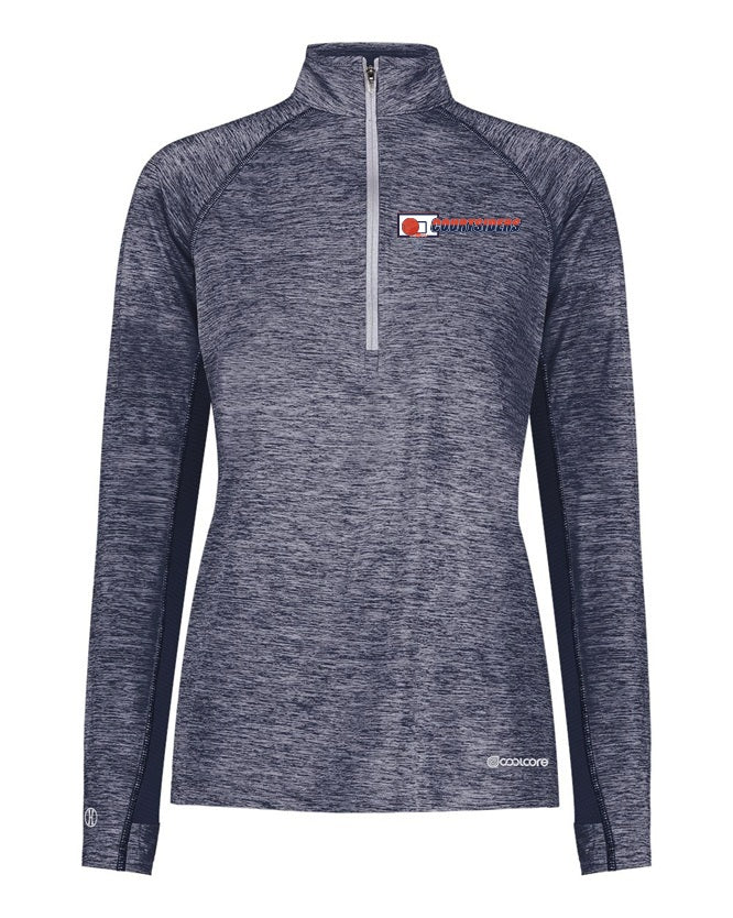 Womens Electrify Cool Core Quarter Zip Pullover 222774