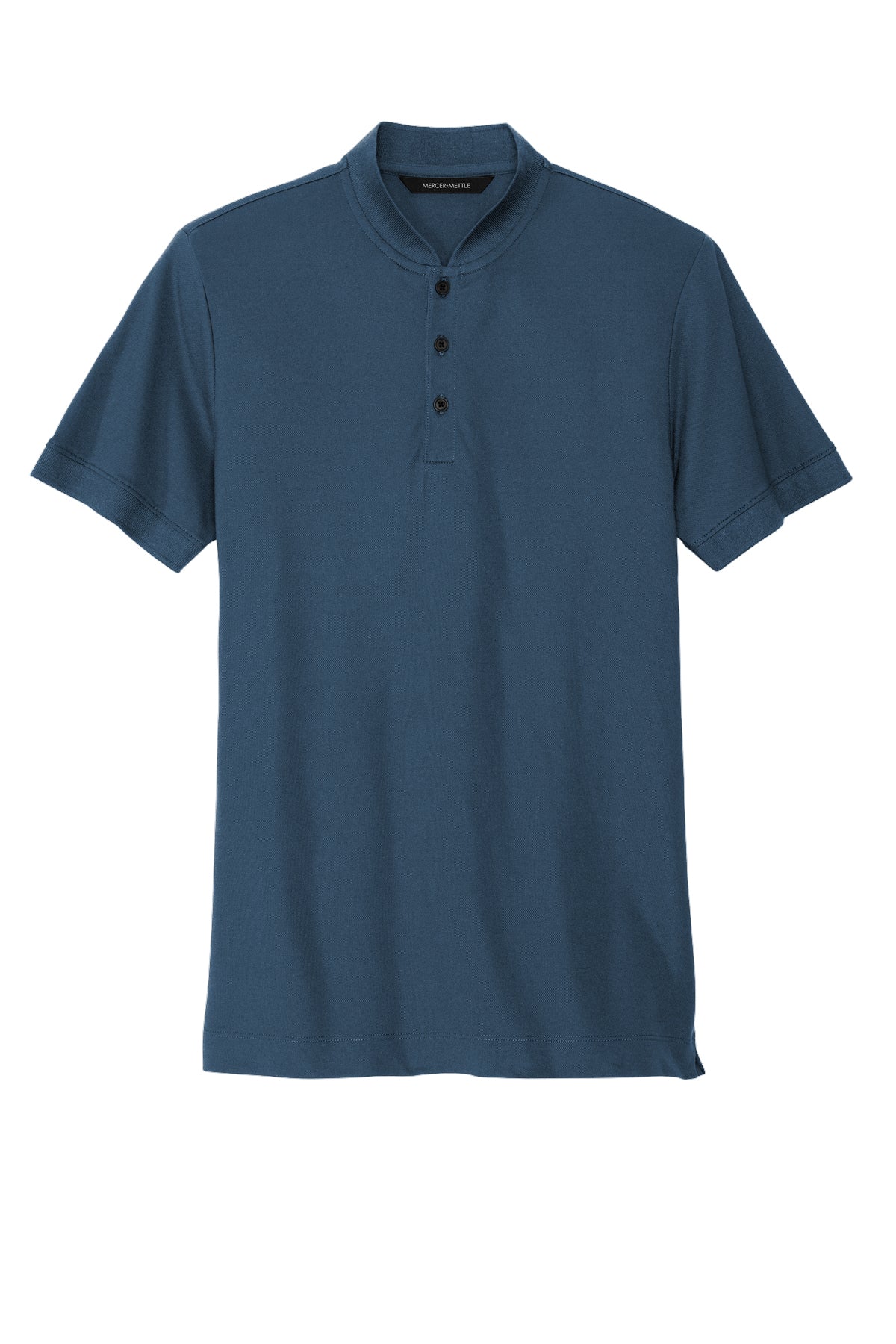 Men's Stretch Pique Henley MM1008