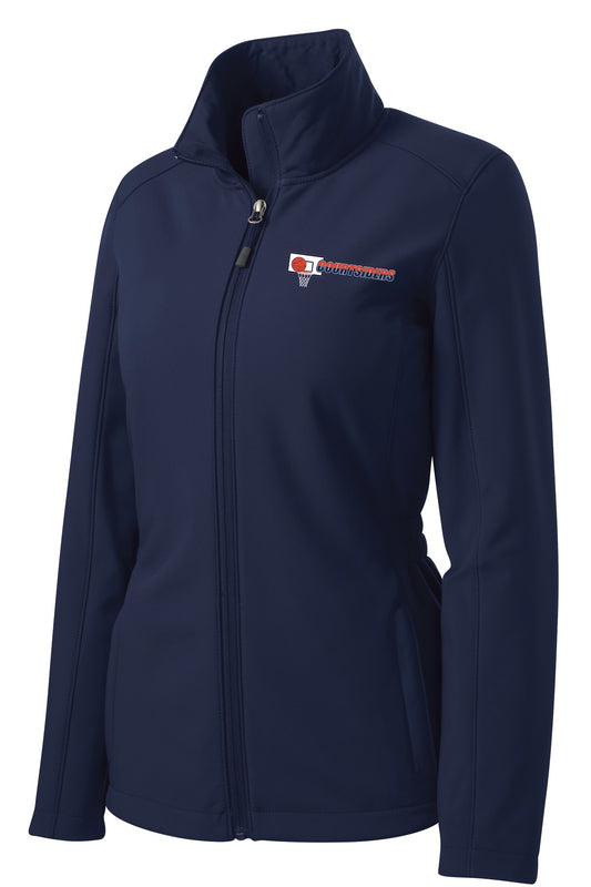 CS Ladies Cinch Waist Soft Shell Jacket CSL334