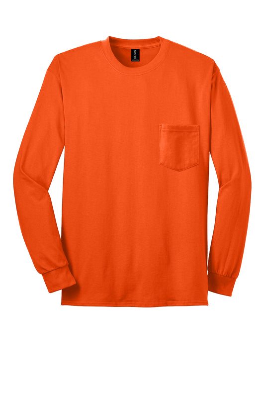 Ultra Cotton Long Sleeve Pocketed Tshirt  WMI2410