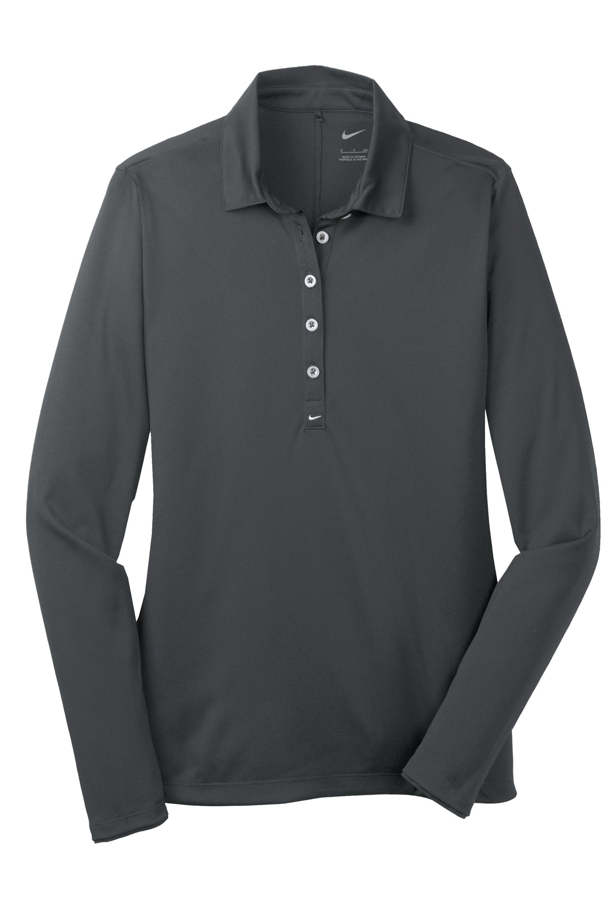 Nike Women's Dry-Fit Long Sleeve Stretch Polo 545322