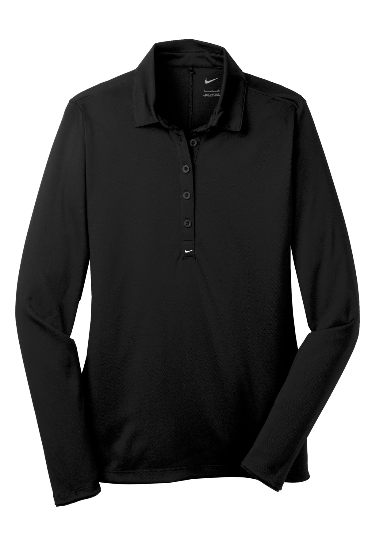 Nike Women's Dry-Fit Long Sleeve Stretch Polo 545322