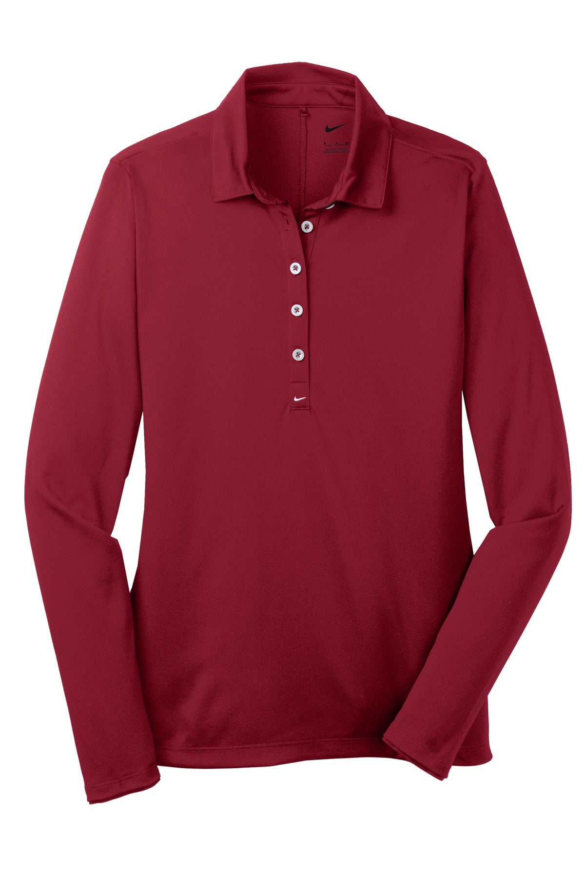 Nike Women's Dry-Fit Long Sleeve Stretch Polo 545322