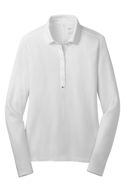 Nike Women's Dry-Fit Long Sleeve Stretch Polo 545322