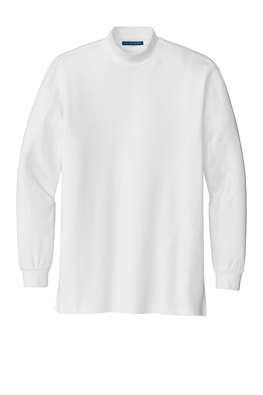 Interlock Knit Mock Turtleneck K321