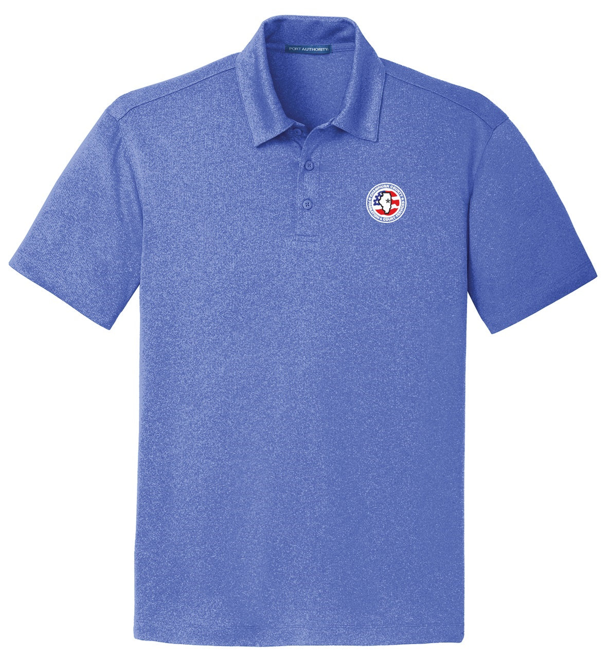 CCPD Trace Heather Unisex Polo K576