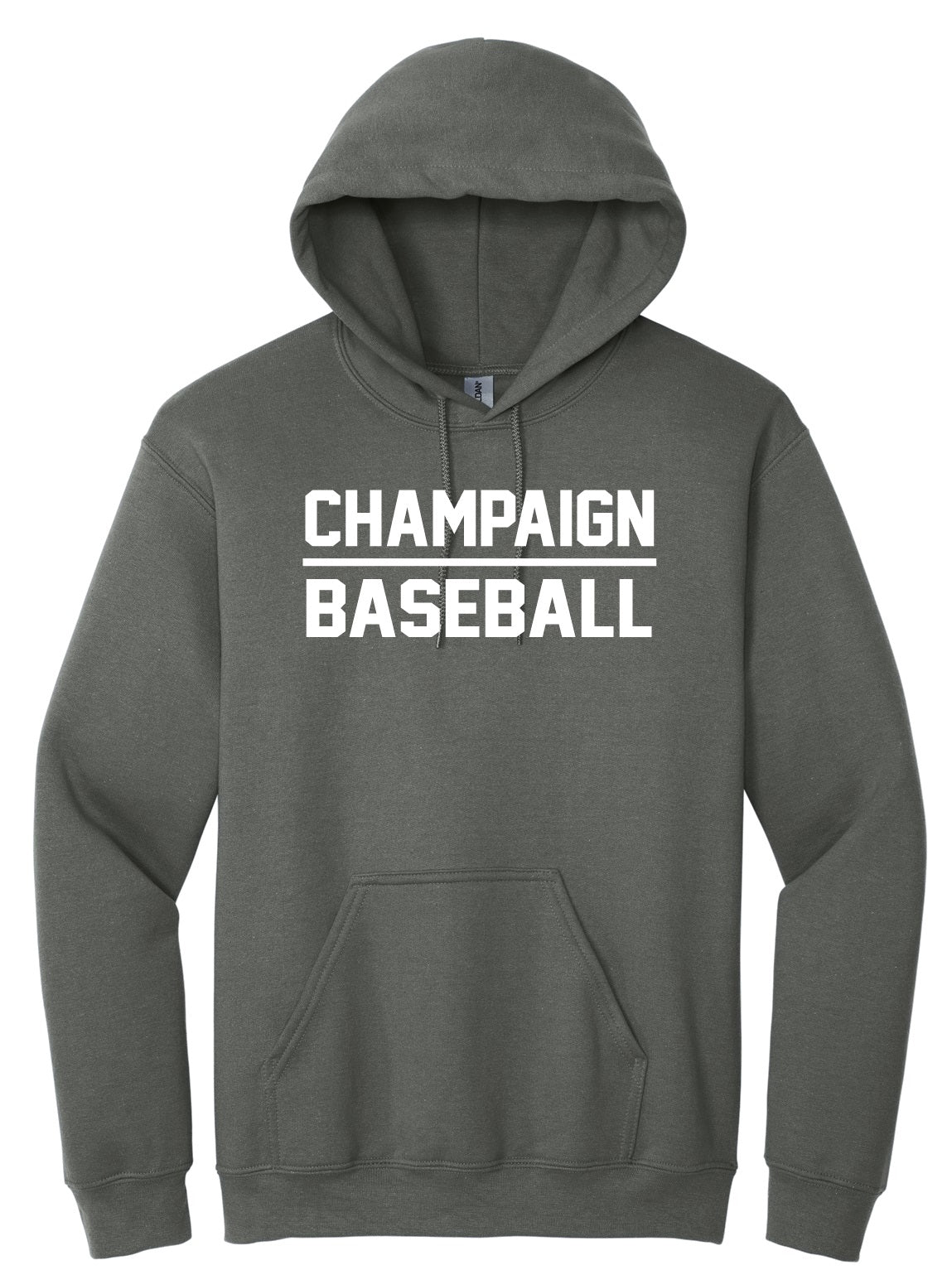 CHS Baseball 50/50 Cotton/Poly Unisex Fleece Hoodie 18500 1
