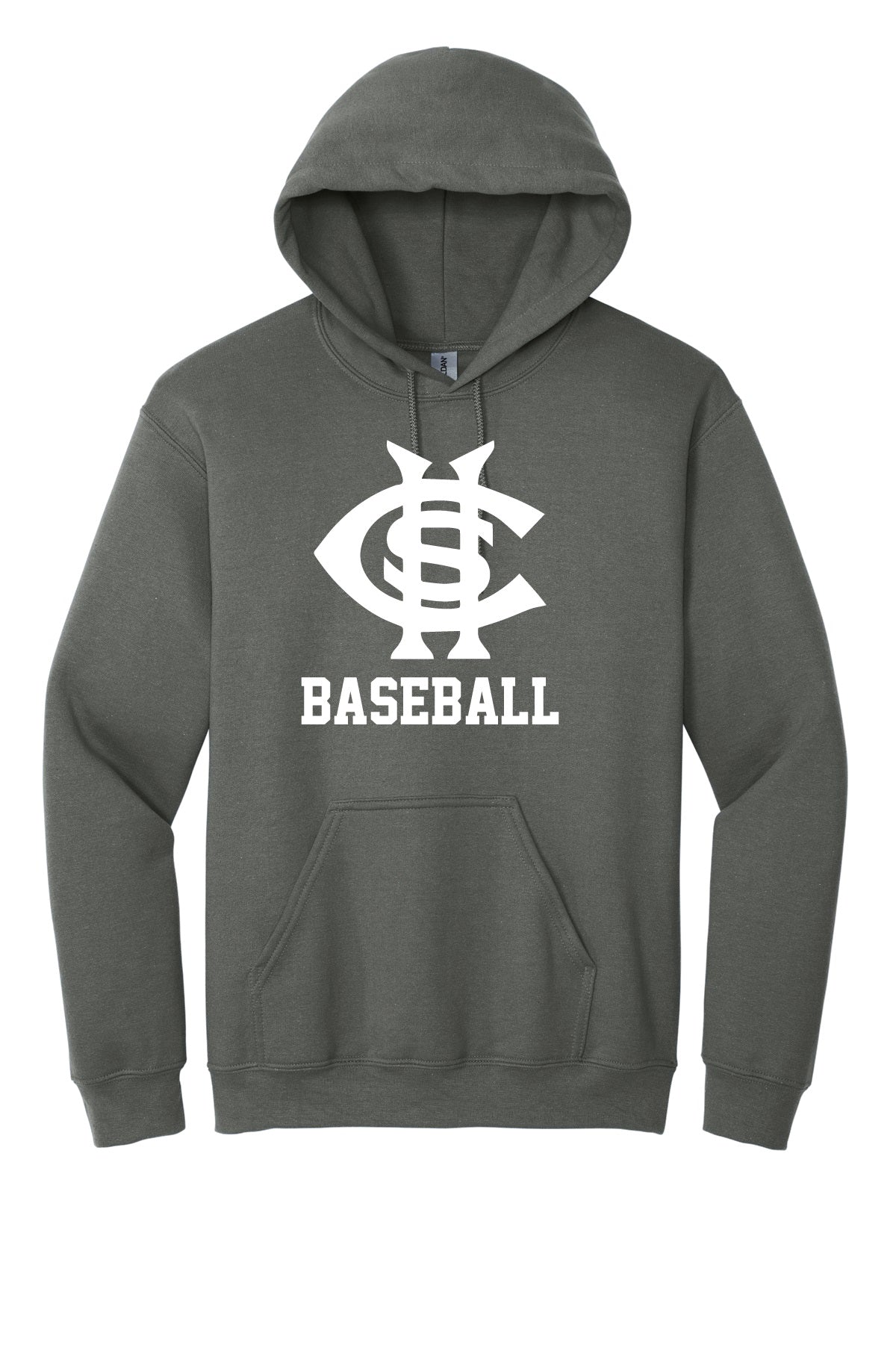 CHS Baseball 50/50 Cotton/Poly Unisex Hoodie 18500 2