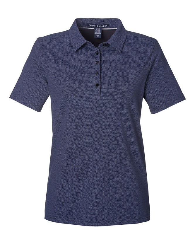 Women's Performance Geo Polo DG101W