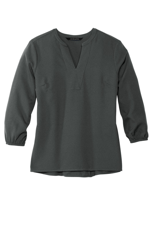 Women's Stretch Crepe 3/4 Sleeve Blouse MM2011