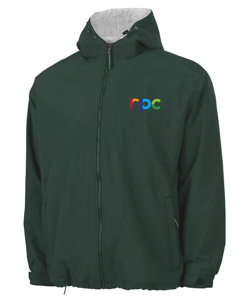 Sweatshirt Lined Nylon Jacket 9922