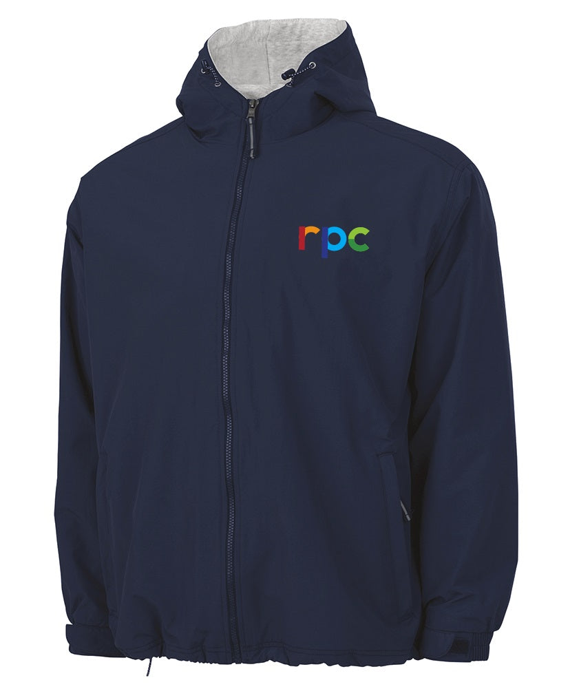Sweatshirt Lined Nylon Jacket 9922