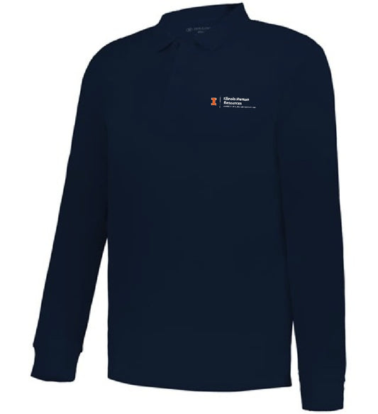 UIHR Core Cotton Long Sleeve Polo 226177