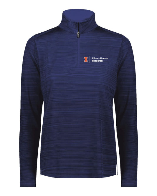 UIHR Ladies Tonal 1/4 Zip Pullover 2909